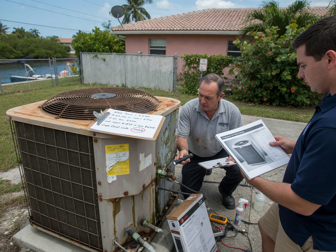 Choosing Between Repair And Replacement For Aging Units In Cape Coral